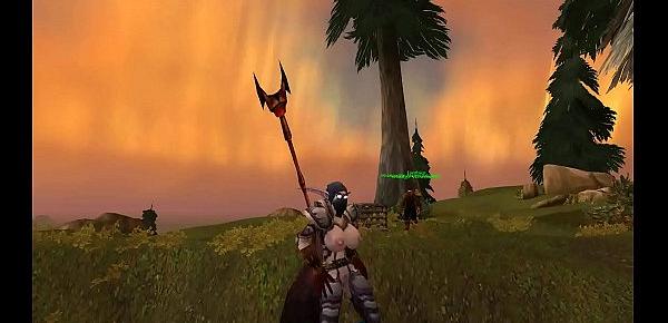  (old mod) Night elf ninja cosplay